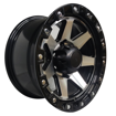 15 inch - Migration - 6x139 - Black Machine Face