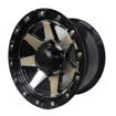 15 inch - Migration - 6x139 - Black Machine Face