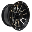 15 inch - Roadkill - 6x139 - MATTE BLACK Machined Face