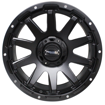 20 inch - Disciple - 6x135/139 - Black MIlling 10J