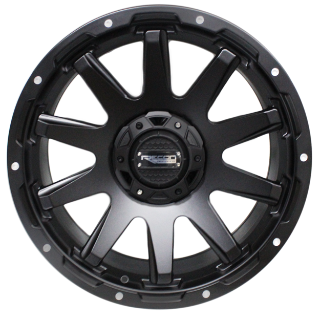 20 inch - Disciple - 6x135/139 - Black MIlling 10J