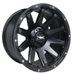 20 inch - Disciple - 6x135/139 - Black MIlling 10J