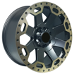 20 inch Renegade Blockade - 6x139 - Matt Black