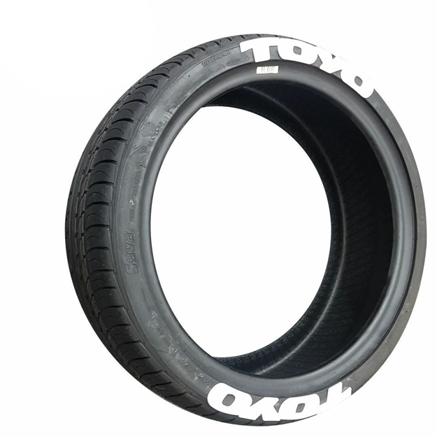 TOYO Tyre Letters (White)