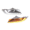 Ford Ranger T7 Fog Lamp Covers with LED (2015+)