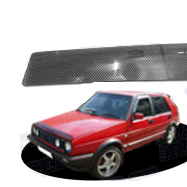 Golf/Jetta 2 Bonnet Guard - Carbon Fibre Look