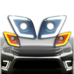 Toyota Hilux Revo LED Fog Light Cover (2015+)
