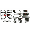Ford Ranger T6 17pc Black Trim Kit