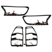 Ford Ranger T7/T8 Led Tail Light Trim Set - 2016-2021