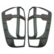 Nissan Navara Black Tail Light Trim - 2015+