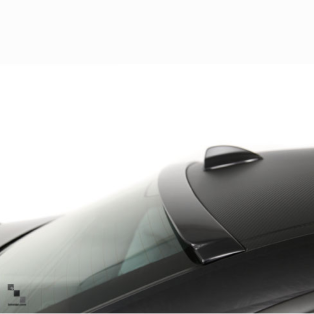 BM F30 ABS Roof Spoiler - Plastic