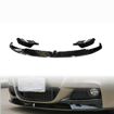 BM F30 Gloss Black 4PC Front Spoiler (M-TECH)