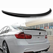 BM F30 Gloss Black Plastic Boot Spoiler - Performance
