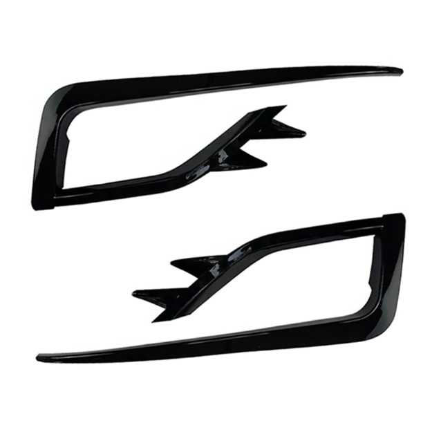 Golf 7.5 Gloss Black Fog Light Canards