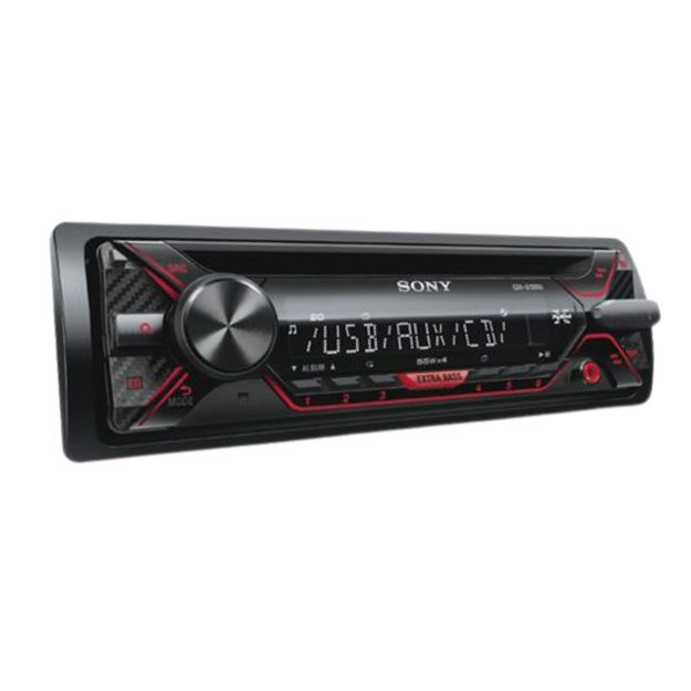Sony - Media Player - Usb/cd/mp3  - Single Din
