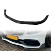 Merc W204 AMG Gloss Black Front Lip 3 PC