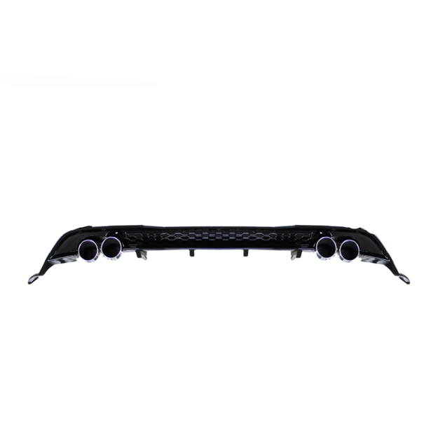 Polo 8 Diffuser- Gloss Black  4 Piece Tailpipe