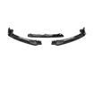 Audi A4 Gloss Black 3PC B8 Front Lip (12-16)