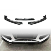Audi A4 Gloss Black 3PC B8 Front Lip (12-16)
