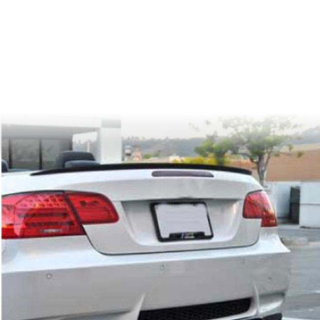 BM S93 Carbon Boot Spoiler - LIP Style