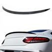 Merc W205 C Class Gloss Black Bootspoiler