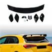 Merc A Class W176 A45 Bootspoiler - Gloss Black