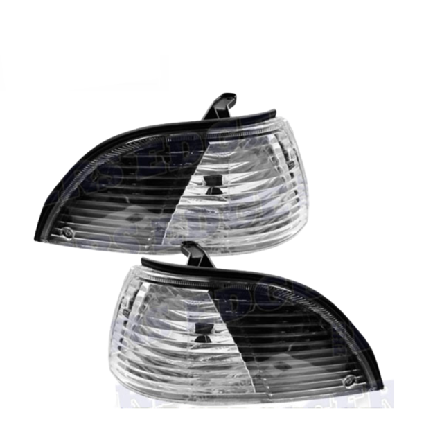 Toyota Corolla/Conquest /Twincam Diamond Corner Lamps (89-93) - Black