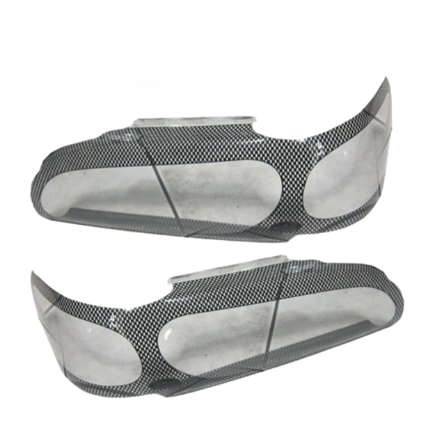 Toyota Corolla/Conquest E8/E9 Headlight Guards - Carbon Fibre Look