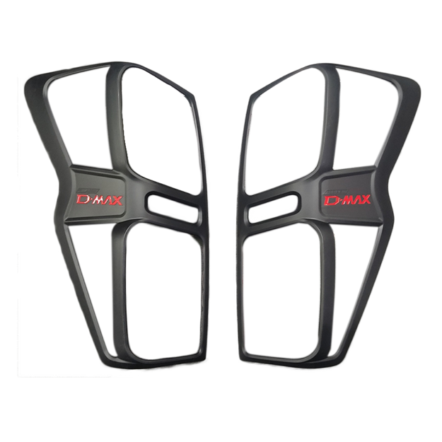 Isuzu DMAX Black Tail Light Trim (2020+)