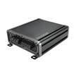 kicker CX Series 400rms Monoblock Amplifier          mono subwoofer amplifier             350 watts RMS x 1 at 4 ohms             600 watts RMS x 1 at 2 ohms         Class D amp technology         variable low-pass filter (32-320 Hz, 12 dB/octave)         variable bass boost (0-12 dB at 45 Hz)         phase switch (0, 180 degrees)         wired remote bass control module included