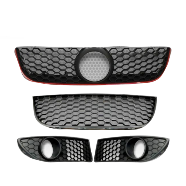 Polo 05-09 GTI Grille Set - 4PC KIT Honeycomb Mesh