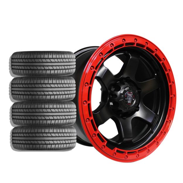 17-inch-benefactor-6x139-matt-black-with-red-lip-combo