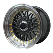15-inch-bss-4x100108-gunmetal-machined-lip-gold-rivets