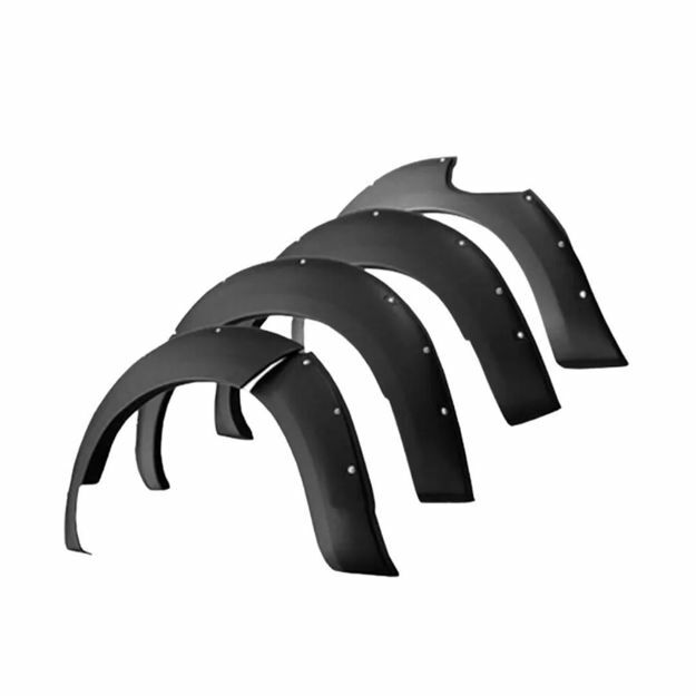 next-gen-matte-black-smooth-studded-plastic-wheel-arch-kit-6-inch