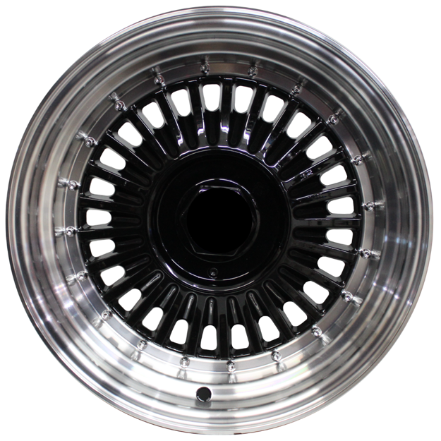 15 inch - Illumination - 4x100/108 - Black Machine Face 