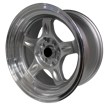 15 inch - Apex - 4X100/114 - Silver Polished Lip