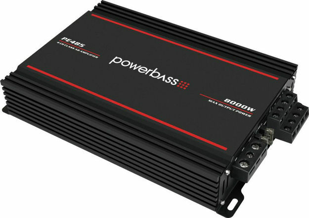 PowerBass 8000w 4 channel Amplifier PE485