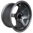 15 inch - TE37 - 4X100/114 - Matt GunMetal Machine Lip