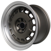 15 inch -Motosport 8x100/114 - Matt Bronze Silver Lip