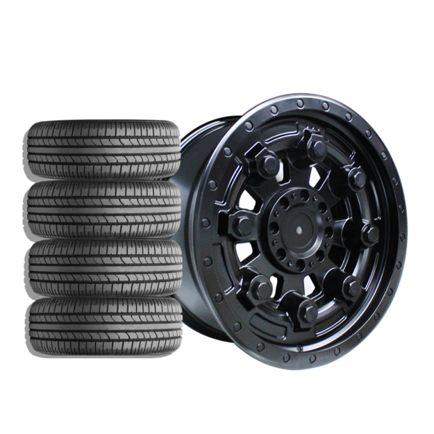 20 inch Trucker - 6x139 - Matt Black - Combo