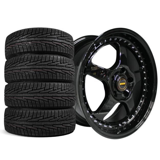 18 Inch - PDX - 5x120 - Gloss Black  - Combo 