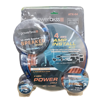 Powerbass  4 AWG Power cable 10 meters Powerbass  4 AWG Power cable 10 meters