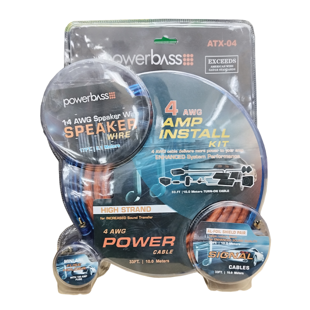 Powerbass  4 AWG Power cable 10 meters