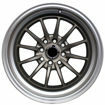 15 inch - Radial - 4X100/114 - Matt Bronze Machined Lip