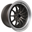15 inch - Radial - 4X100/114 - Matt Bronze Machined Lip