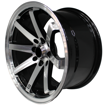 15 inch - GSHOCK - 4X100/114 - Black Machined Face