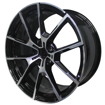 20 inch Xquisite - Forged Wheel- 5x112 - Black Machined Face 
