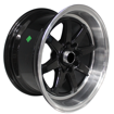 15 inch - Eleanor  - 4x100/114 - Black Machined Lip 