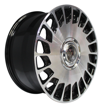 19 inch - Mayback Reps - Forged - 5X112 - N/W - Black Machined Face