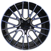 20 inch Stuttgart  5x130- Forged Wheel -N/W  Black Machined Face 8.5J/10J 